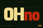 Strippy - Bold Futuristic Fonts, a Sans Serif Font by Ian Irwanwismoyo (Thumbnail 13 of 13)