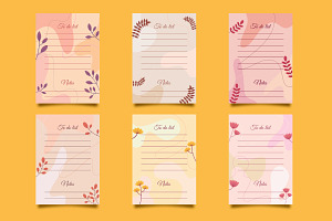 To Do List Template Flower Theme