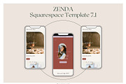 Squarespace 7.1 Template: Zenda ⓪, a Squarespace Template by dunagency (Thumbnail 2 of 11)