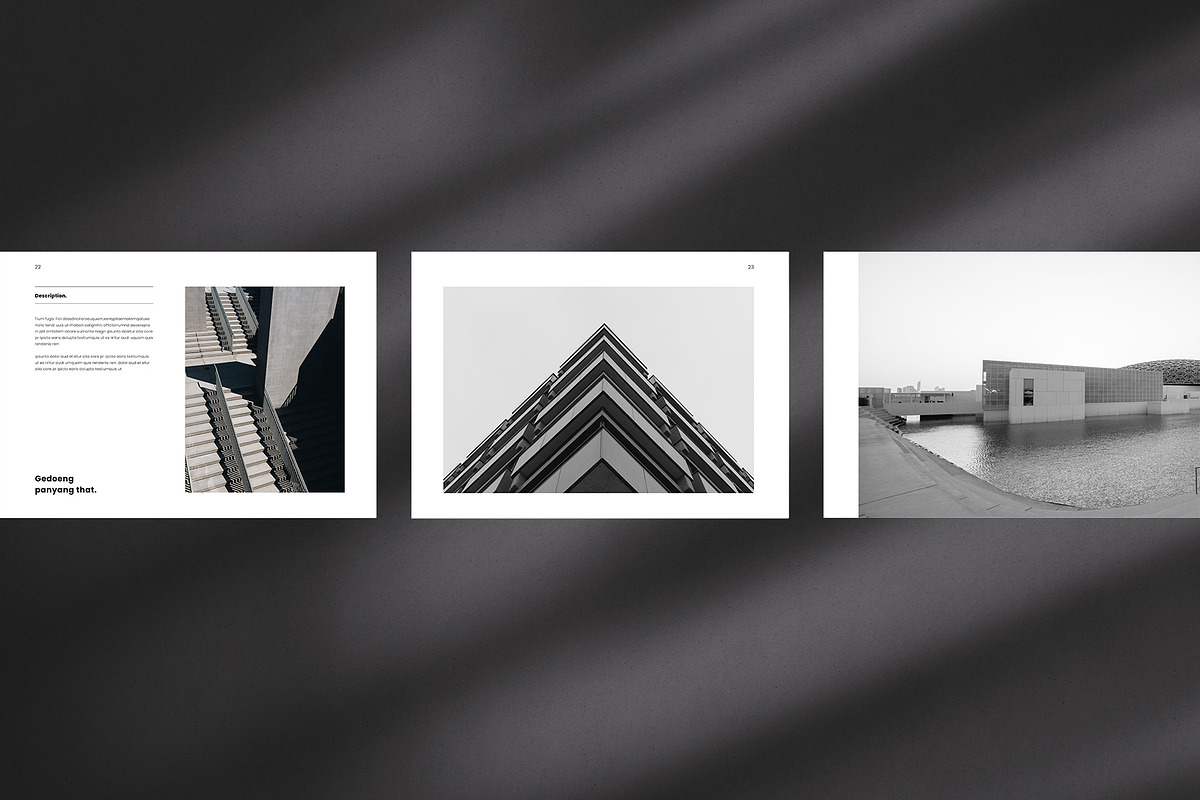 Architecture Portfolio Landscape, a Brochure Template by Occy Design (Photo 7 of 9)
