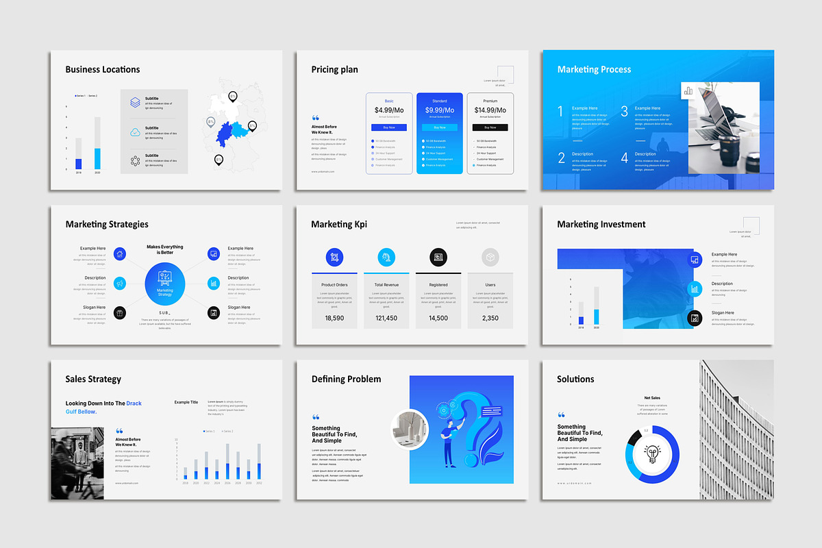 Pitch Deck Presentation Template, a Presentation Template by Studio Artisan (Photo 9 of 11)