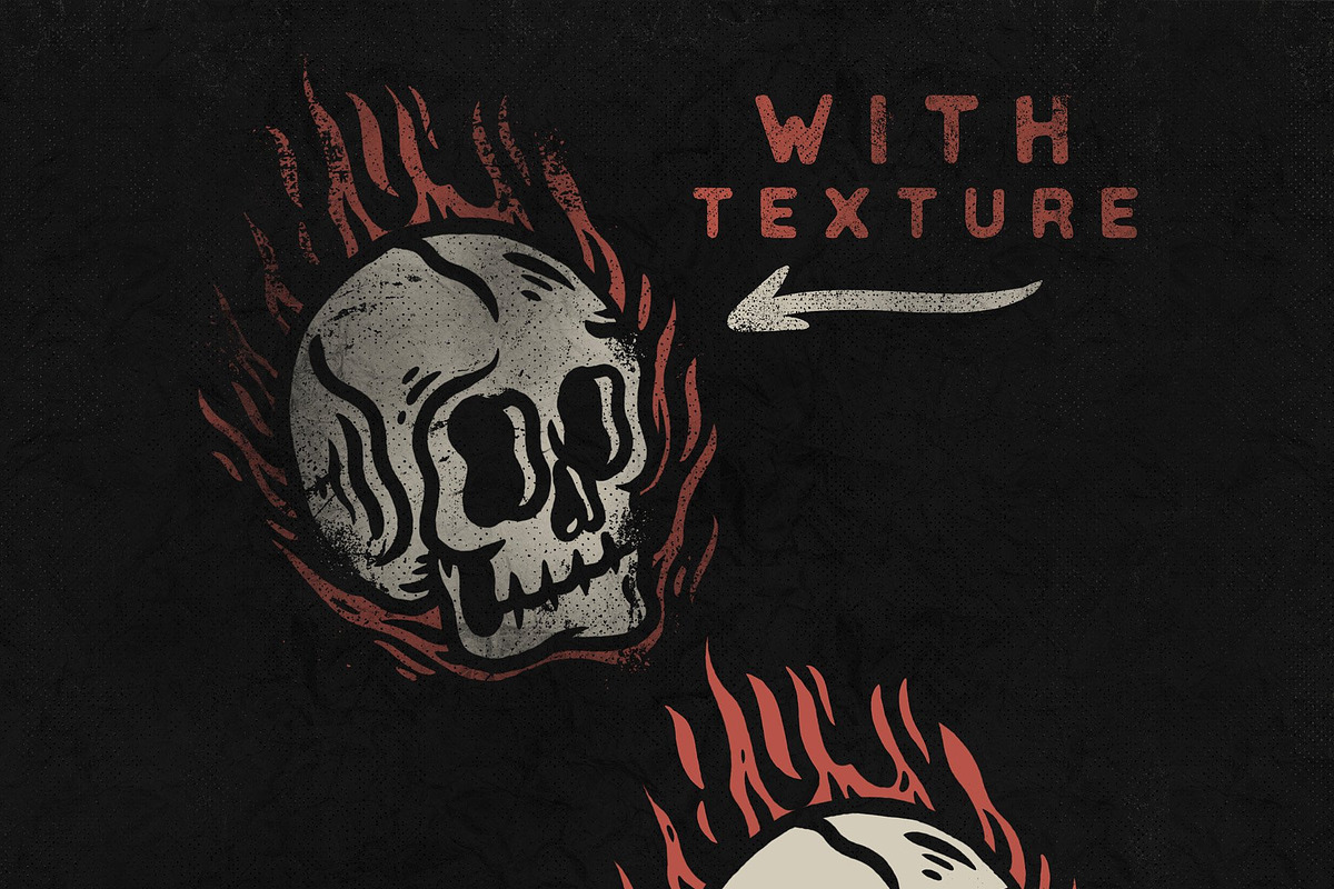 Straight Up Texture Brush Procreate, a Brush Add-On by Golden Press Studio (Photo 2 of 4)