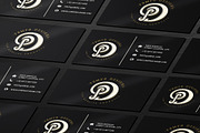 Black&Clean Business Card Mockup PSD, a Print Template by PompoCo (Thumbnail 2 of 3)