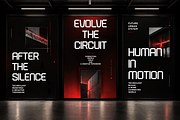 Soltare - Futuristic Tech Sans Font, a Sans Serif Font by RagamKata (Thumbnail 2 of 10)