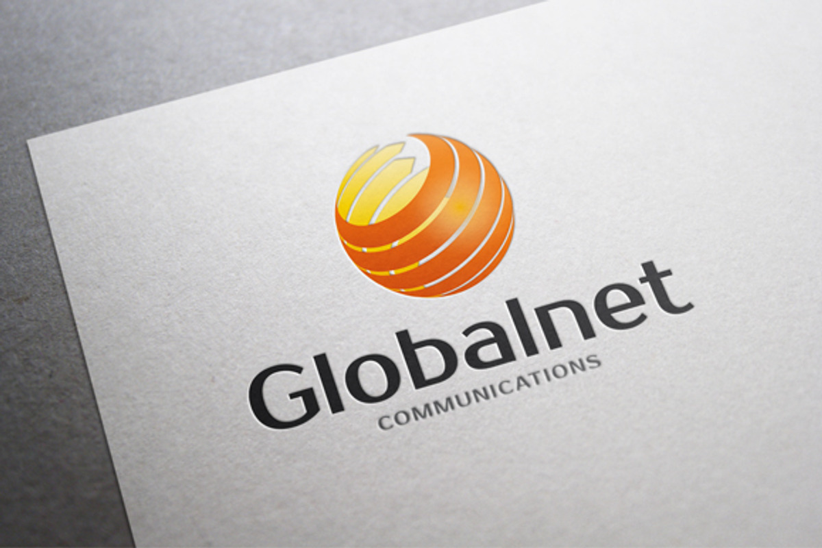 Global Net Software Logo Template, a Branding & Logo Template by WebCraft (Photo 3 of 4)