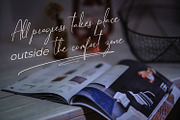 Gravity - Handwritten, a Script Font by din-studio.com (Thumbnail 3 of 16)