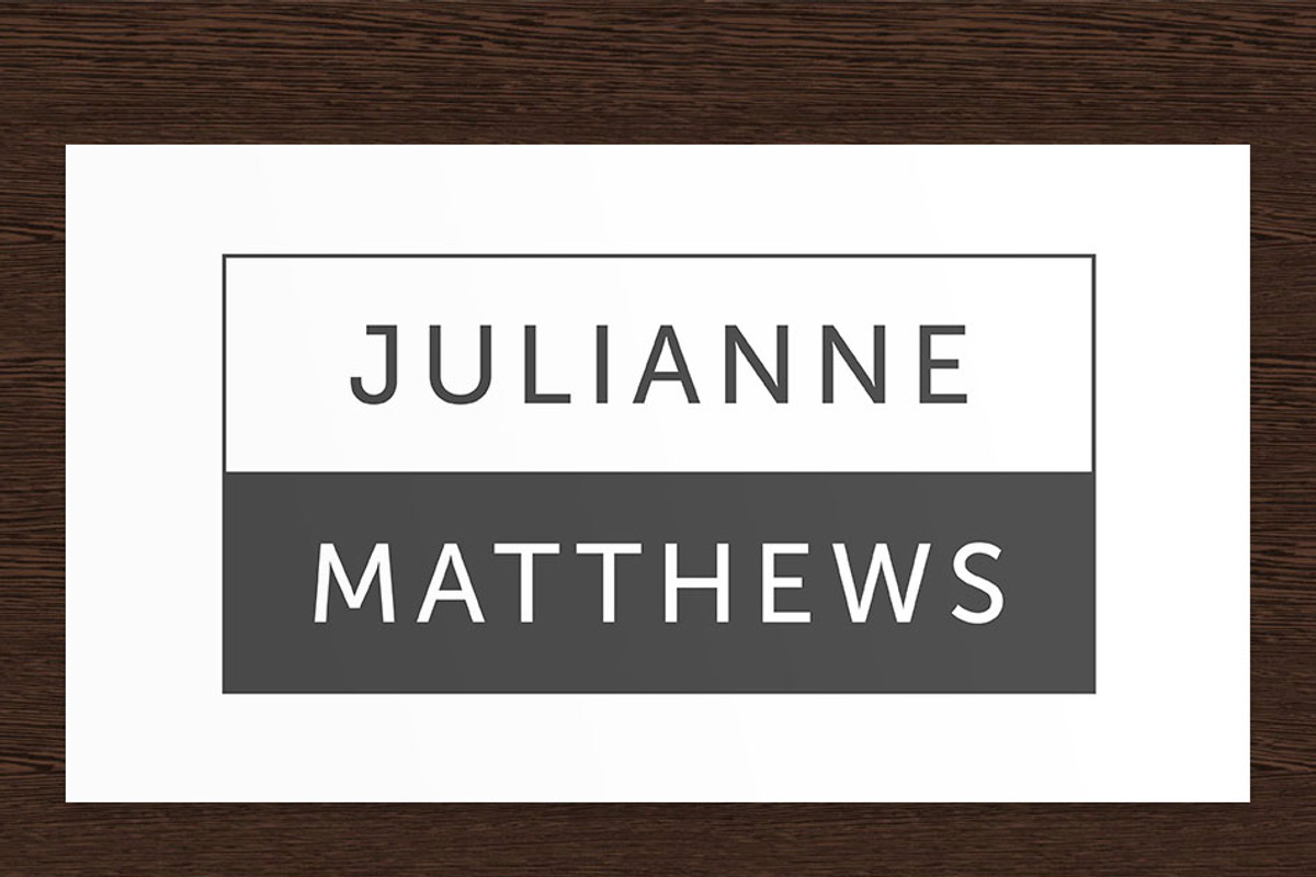 Julianne Matthews Personal Logo PSD, a Branding & Logo Template by Studio 365 Designs