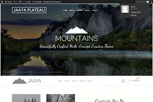 JAAYA Multi-Purpose Creative Theme