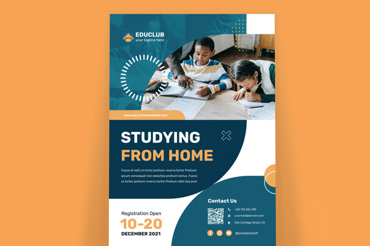 Poster Template, an Advertising Mockup by graphicsauce (Photo 1 of 3)
