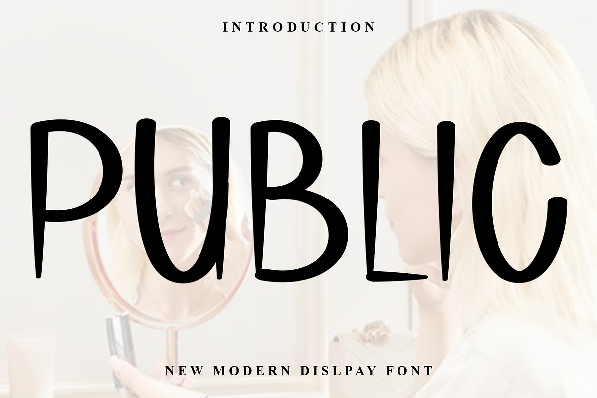 Public, a Script Font by FreshTypeINK (Photo 1 of 7)
