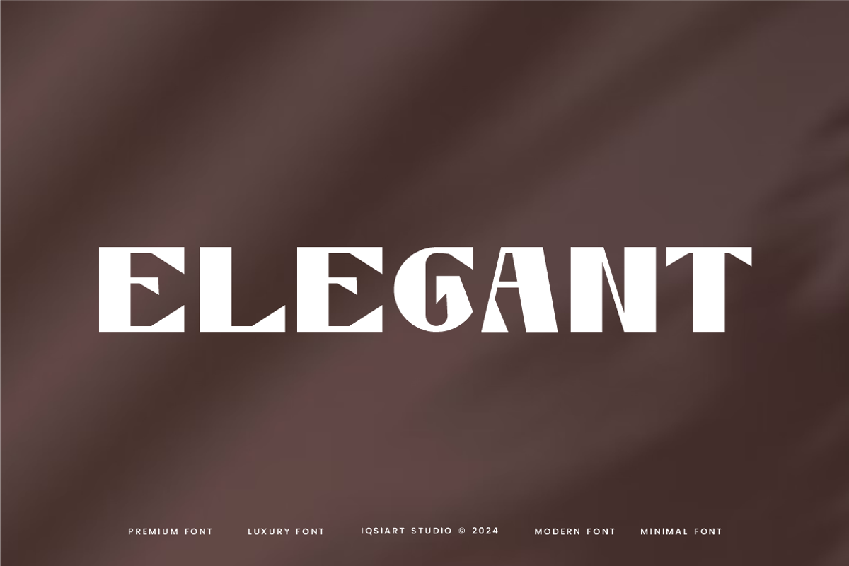 Cavocy - Luxury Bold, a Sans Serif Font by Iqsiart Studio (Photo 2 of 6)