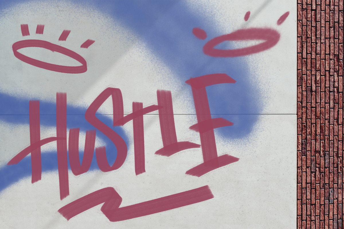 Aero Tag - Graffiti Font and Brushes, a Sans Serif Font by Angin Studio (Photo 14 of 16)