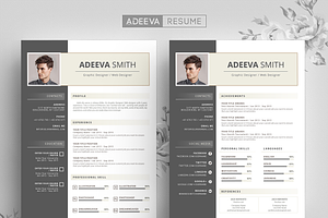 Professional Resume Template Smith