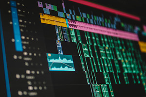 Video editing process featuring video, editing, and technology