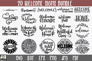 Welcome Sign Bundle