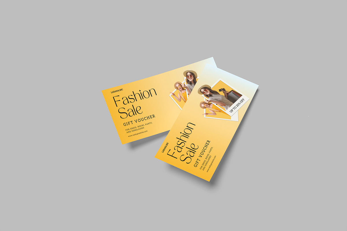 Gift Voucher Mockup, a Print Template by rizalamora (Photo 11 of 12)