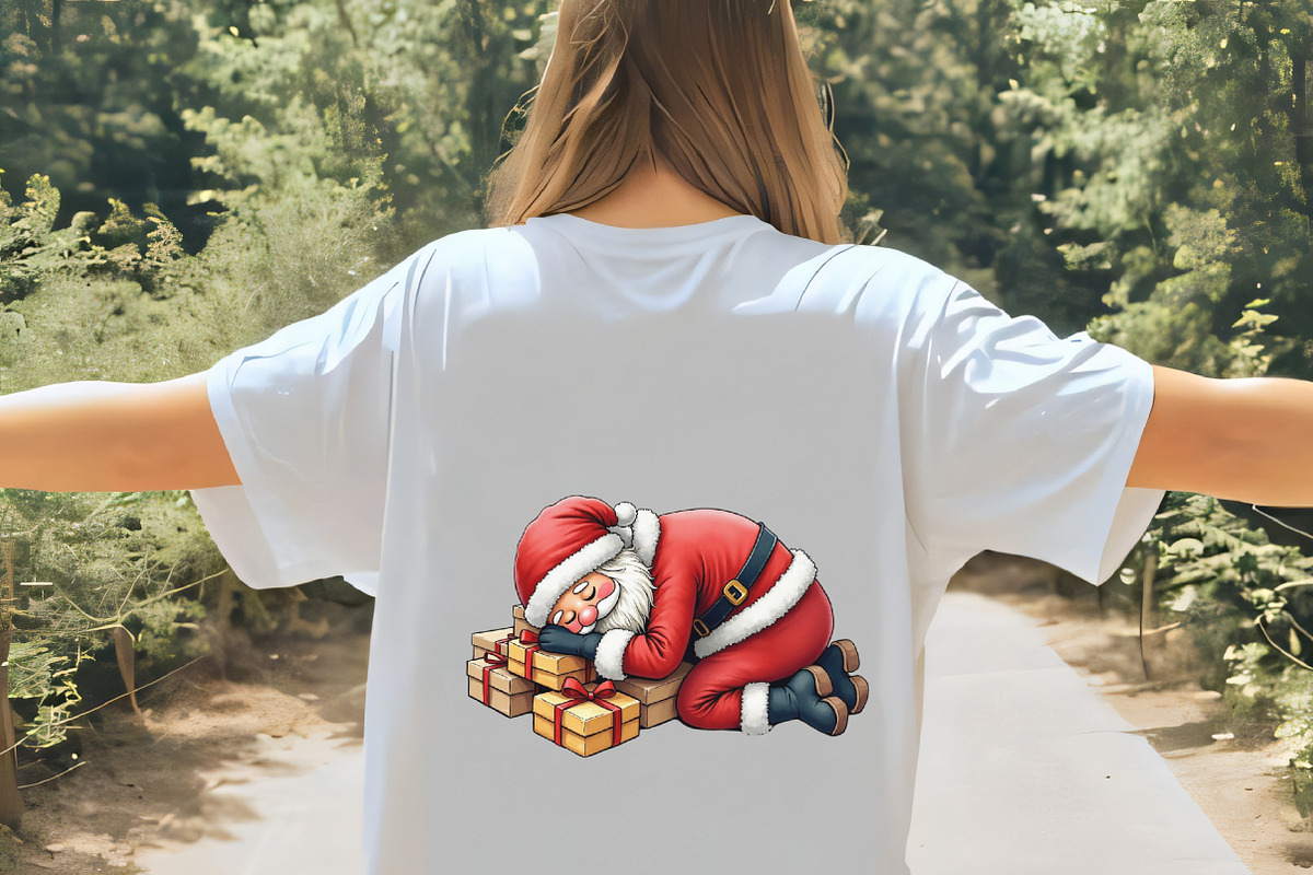 Funny Christmas Santa Clipart 1Bundl, an Illustration by CrexoraLab (Photo 4 of 5)