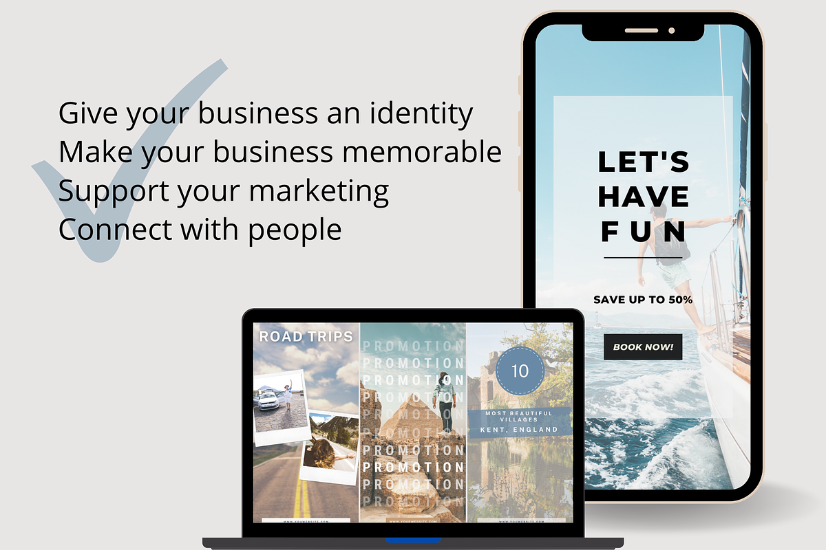 40 Travel Stories Canva Templates, a Social Media Template by Talipic Designs (Photo 6 of 6)