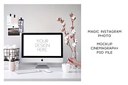 Animated Instagram photo. Mockup #4, a Social Media Template by Una Matison (Thumbnail 2 of 3)