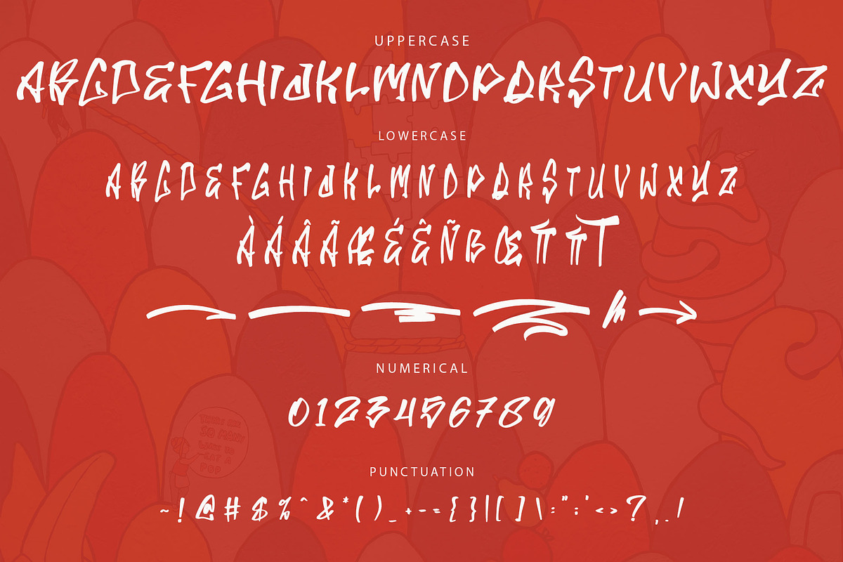 FABERK Graffiti Font, a Handwritten Font by NTC Graphic (Photo 8 of 9)