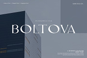 Boltova, a Serif Font by khurasan (Thumbnail 1 of 5)