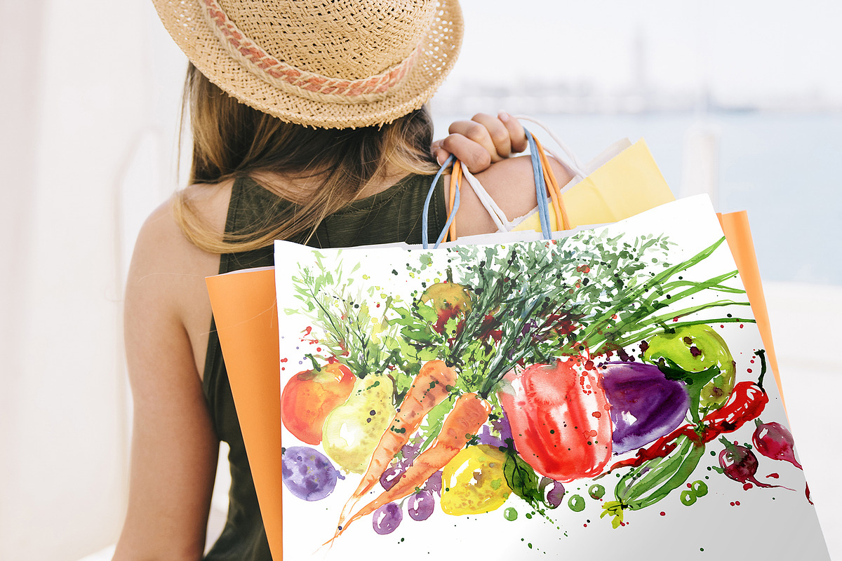 FRESH – watercolor illustration., an Illustration by ARTVracovska (Photo 5 of 5)