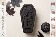 Halloween Coffin Box Bundle, an Object Graphic by WoodoraCut (Thumbnail 10 of 10)