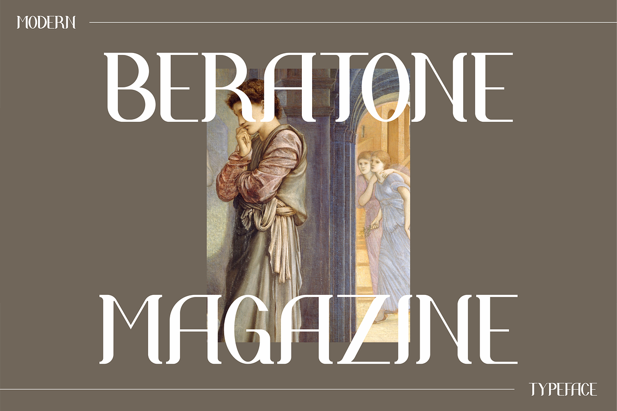 Agata Modern Display Font, a Serif Font by Storytype Studio (Photo 6 of 9)