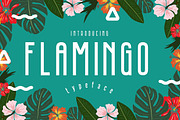 Flamingo, a Sans Serif Font by Fontdation (Thumbnail 1 of 6)