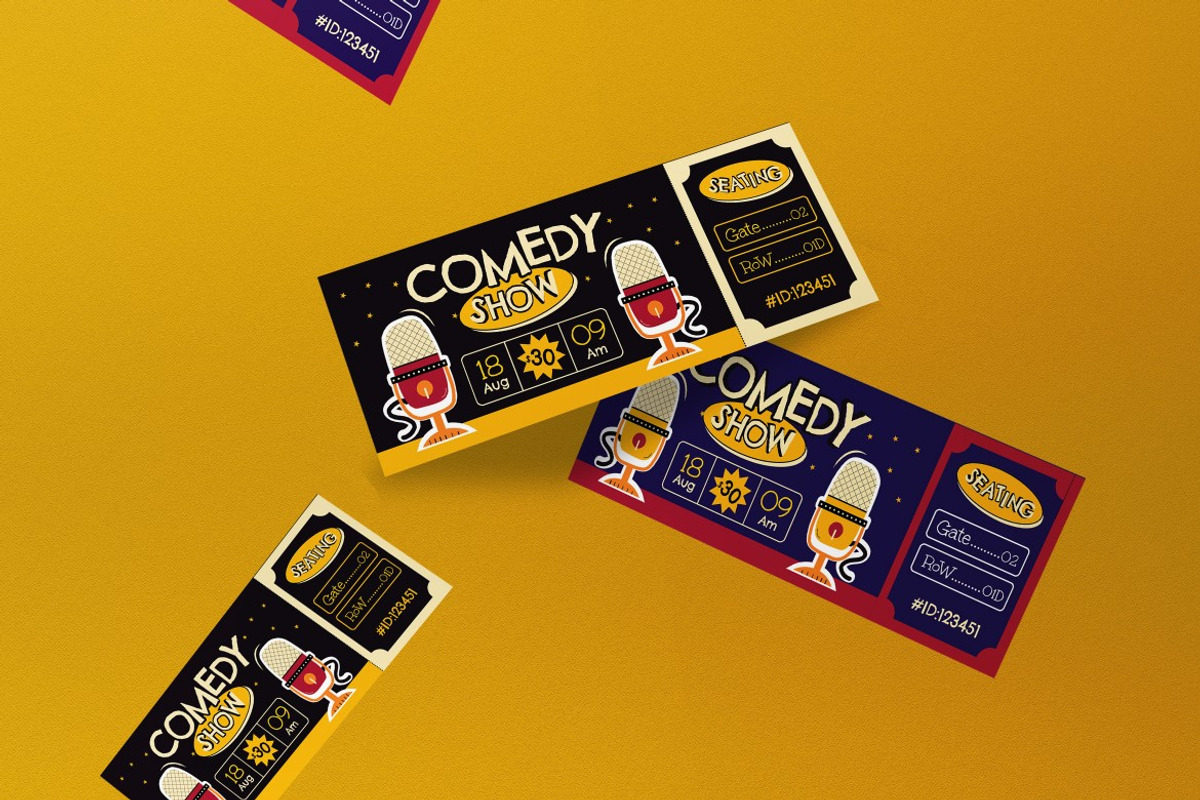 Comedy Show Ticket preview 3