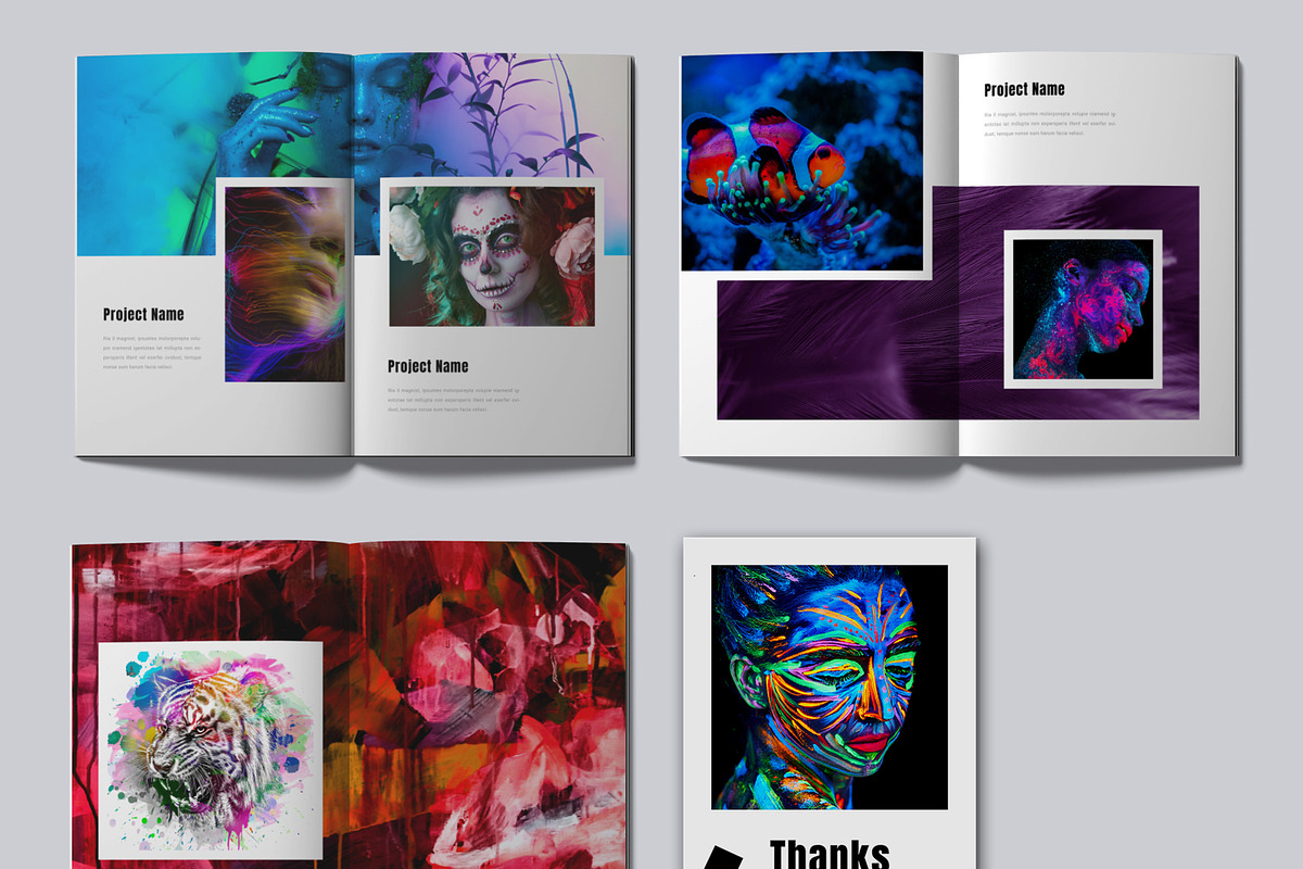 Portfolio Magazine Layout, a Magazine Template by ContestDesign (Photo 4 of 4)