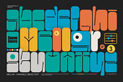 Mellar - Variable Obese Font, a Sans Serif Font by creativemedialab (Thumbnail 1 of 13)