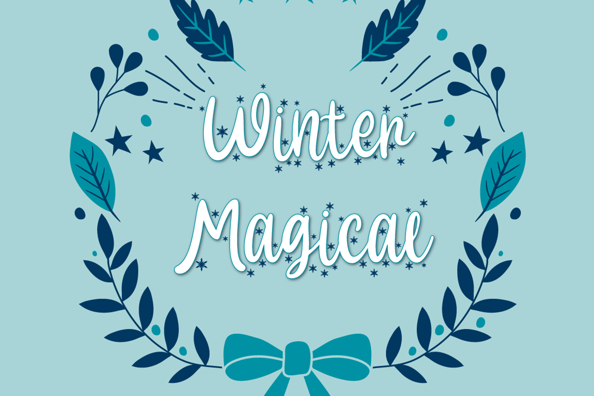 Hallo White - Christmas Font, a Script Font by Attype (Photo 3 of 7)
