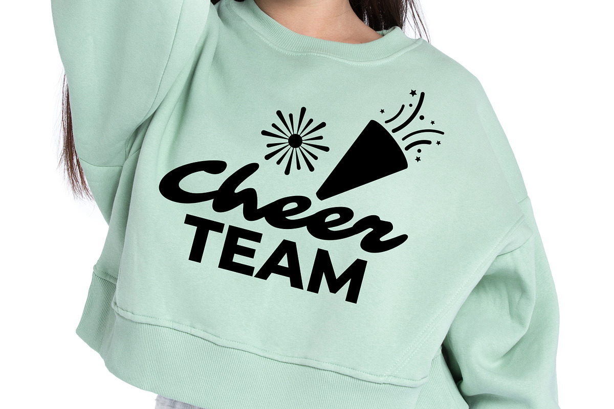 Cheer Mom Svg Bundle, a Graphic by M9 Design (Photo 4 of 10)