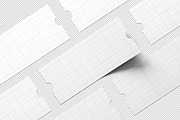 Ticket Mockup, an Advertising Mockup by zpackcreative (Thumbnail 5 of 6)