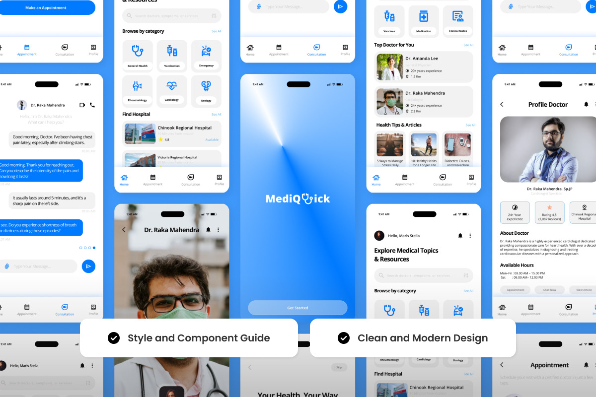 Mediquick - Health Design Template, an App Template by productype1 (Photo 3 of 5)