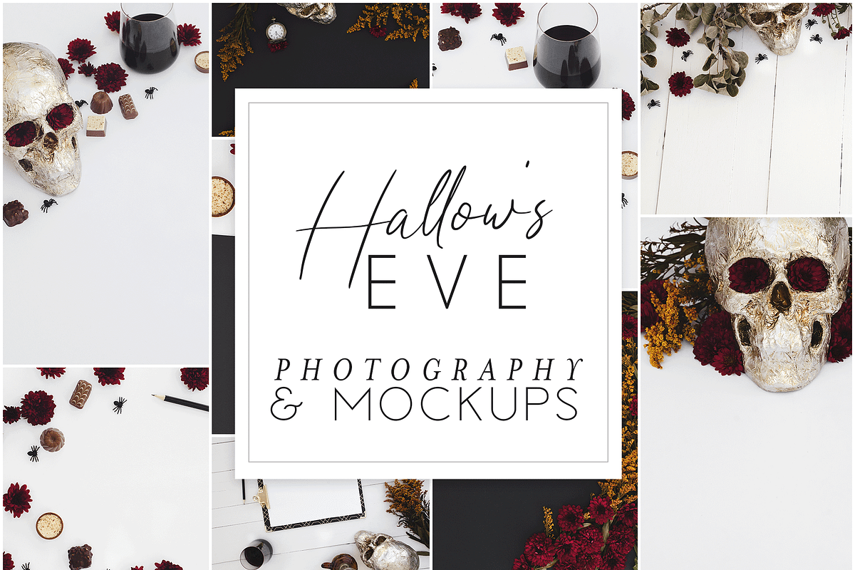 Hallow's Eve Mini Photo Bundle, a Pens & Pencil Mockup by Ashley Alexandra Design (Photo 1 of 8)
