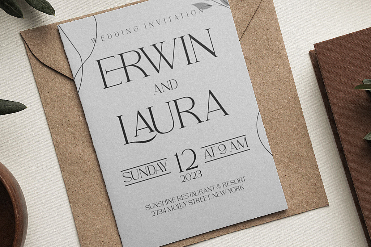 Vailery Font - Modern Serif Font, a Serif Font by HansCo Studio (Photo 4 of 10)