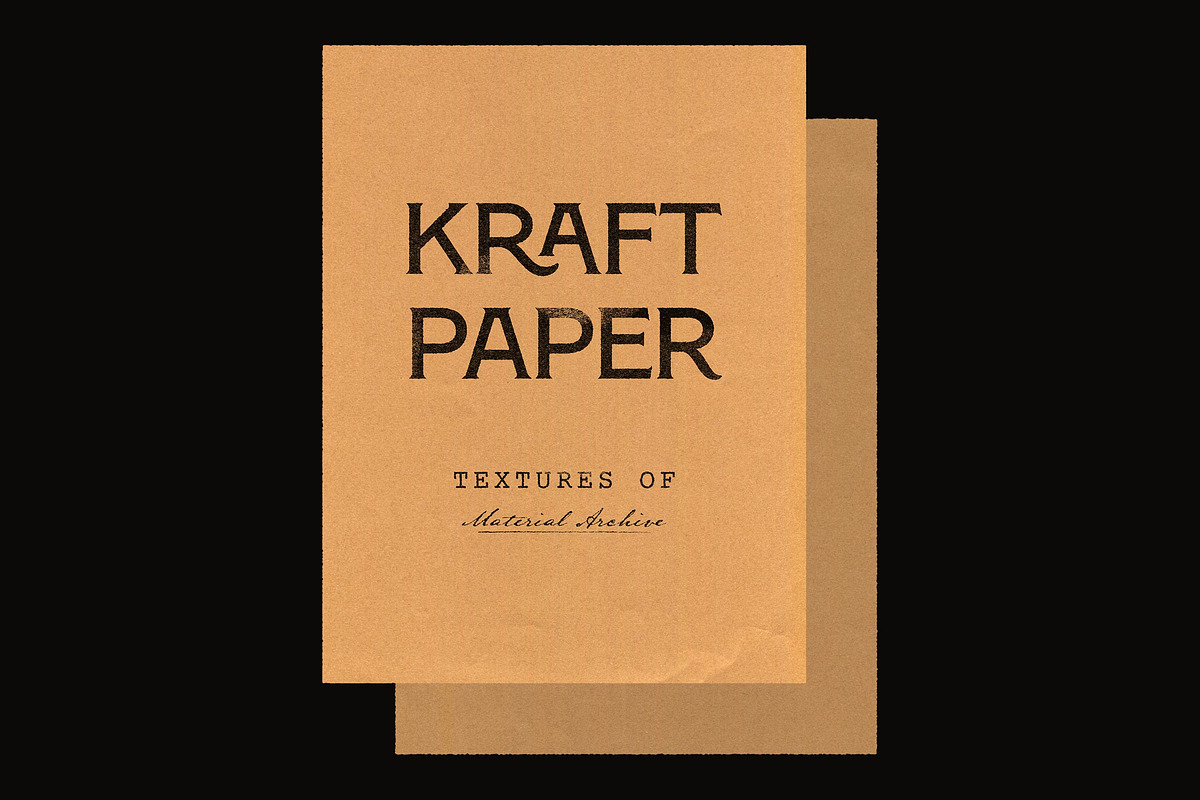 Kraft Paper Overlays Collection, a Texture Graphic by Gromov Design (Photo 1 of 5)