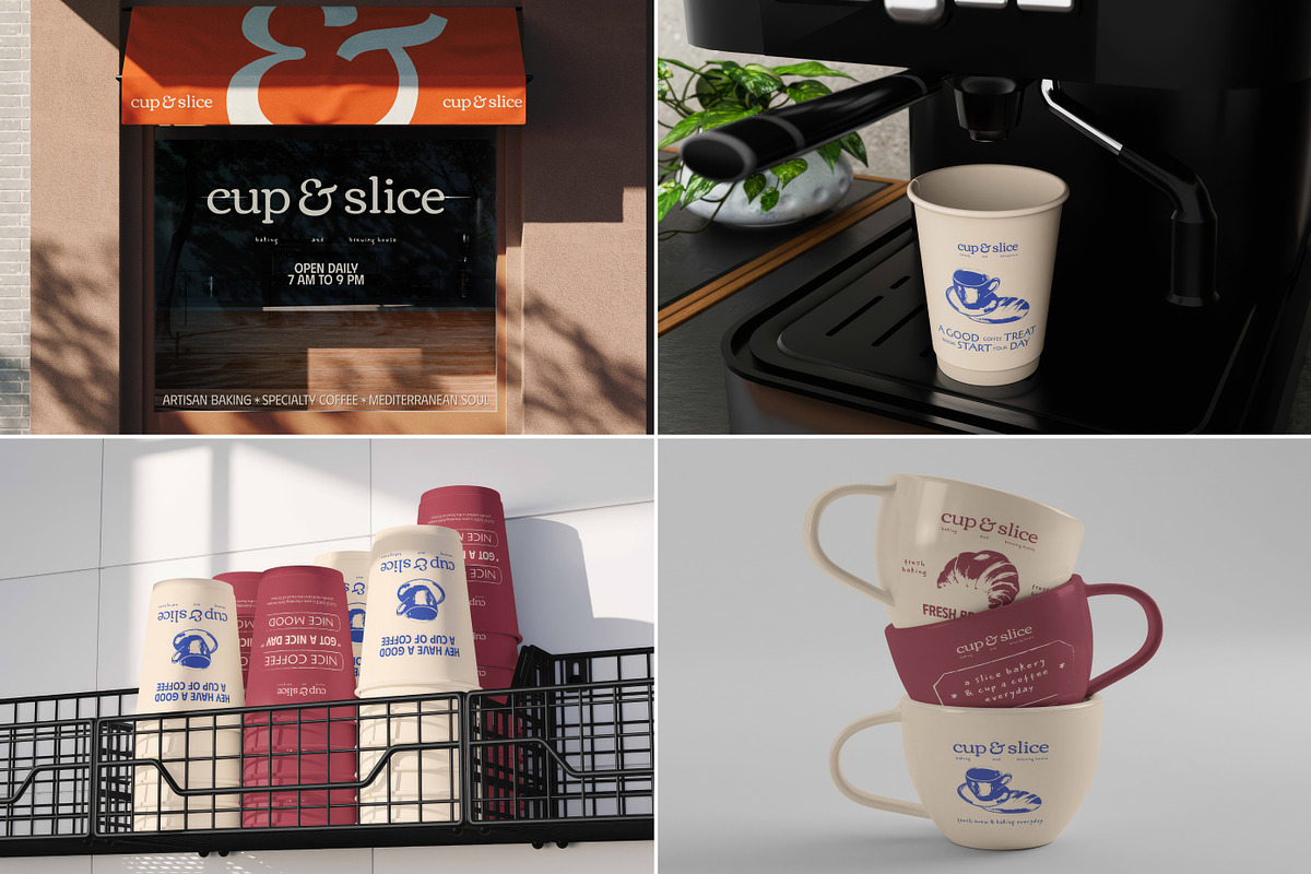 Coffee Shop & Bakery Mockups, a Mockup by Vitora Mockup (Photo 5 of 20)