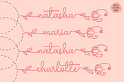 APOC - Hi Maria Font Duo, a Script Font by a Piece of Cake (Thumbnail 8 of 20)