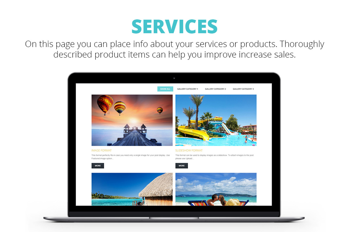 Travel Agency WordPress Theme, a WordPress Template by Zemez (Photo 3 of 5)