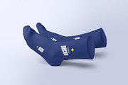 Crew Socks Mockup, a Product Mockup by MockupCraft (Thumbnail 7 of 7)