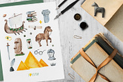 Cute Alphabet Professions. Part 1, an Object Graphic by Kate_Rina (Thumbnail 13 of 21)