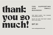 Card Template Thank You, a Graphic by Dheny Designer (Thumbnail 4 of 11)