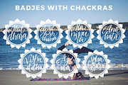 Yoga studio lettering & graphic set, an Object Graphic by Beauty Drops (Thumbnail 5 of 6)