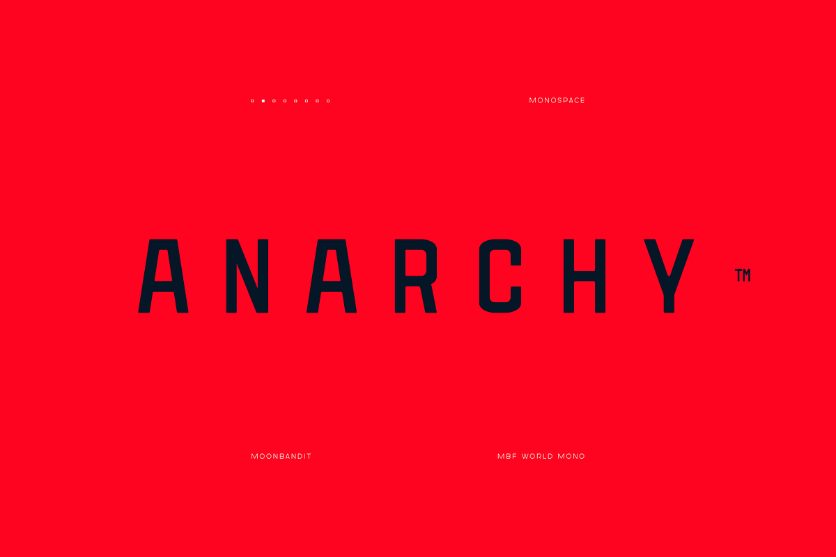 MBF World Mono - bold monospace font, a Font by MoonBandit (Photo 5 of 8)