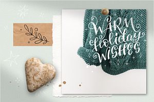 Magic Of Christmas Lettering Overlay