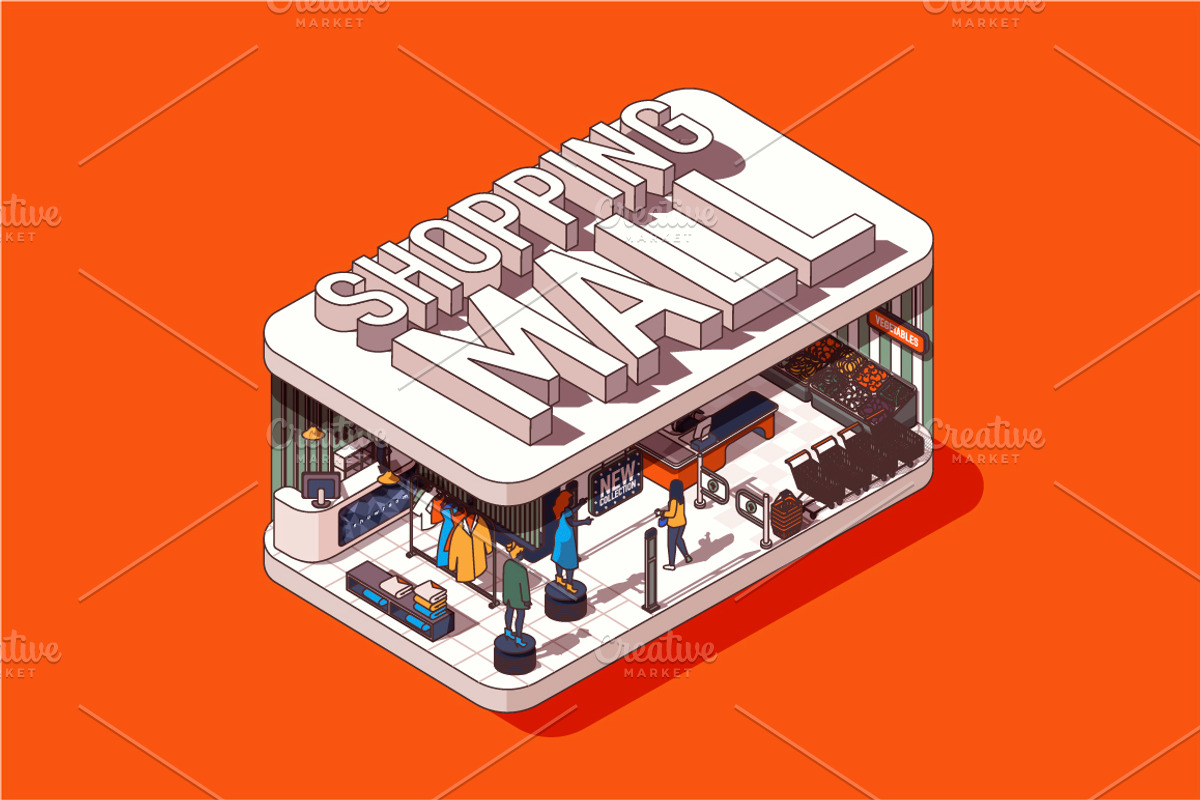 Isometric Concept Illustrations, a Finance Illustration by alexdndz (Photo 14 of 16)