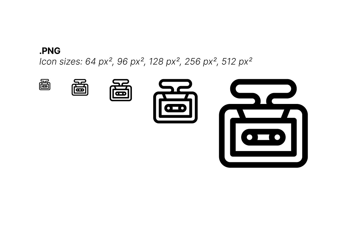 50 Y2K Icons, an Outline Icon by Side Project (Photo 5 of 8)